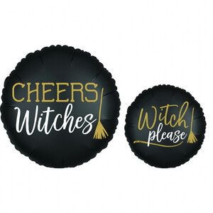 Balon foliowy 45 cm Cheers Witches
