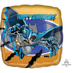 Balon foliowy 45 cm Batman Happy birthday