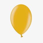 Balony 35cm metalik złoty 100szt