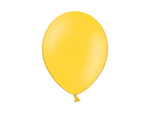 Balony 35cm pastel ciepło żółty 100szt.