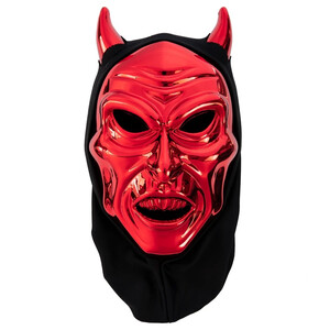Maska Halloween Czerwony Diabeł