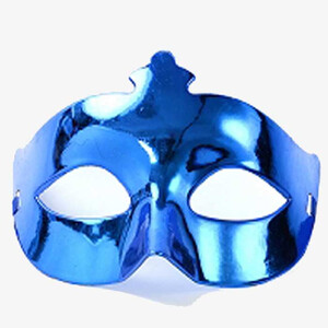 Maska Party niebieska