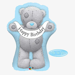 Balon foliowy Me to You – Taddy Teddy Happy Birthday 91cm