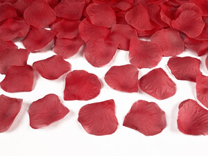 Płatki róż w woreczku czerwone 100 szt.