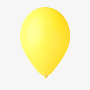 Balony 35cm pastel żółty 100szt. 